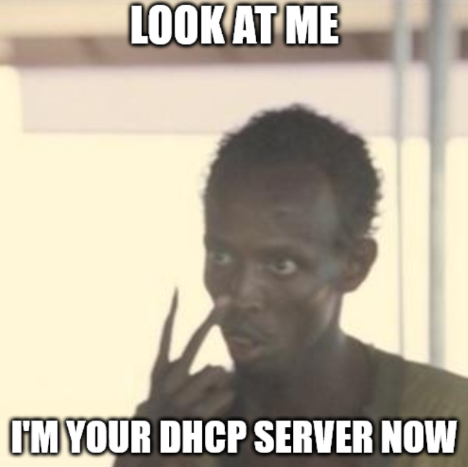 DHCP spoof