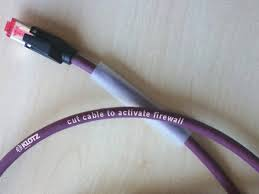 Cut cable