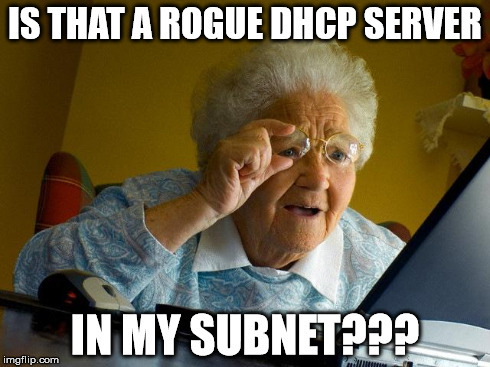 Rogue DHCP